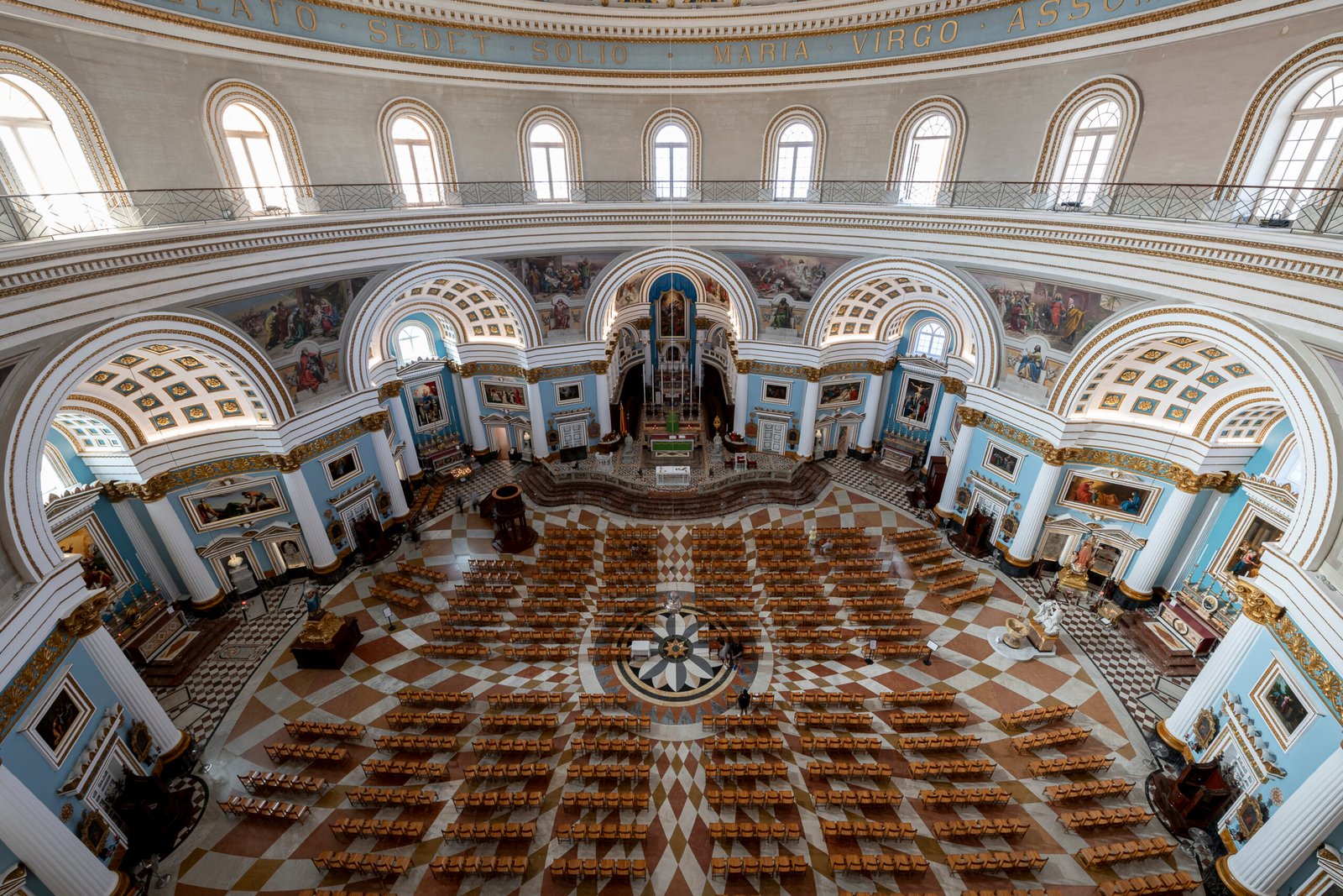Mosta Dome interior empty